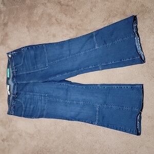Pilcro High Rise Skinny Bootcut Jeans